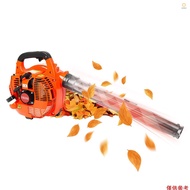 (andoer)Gas Powered Leaf Blower 2-Stroke Engine 25.4CC 275.45CFM Air Volume 0.65L Oil Tank Handheld 
