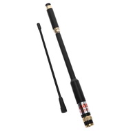 AL800 UHF VHF Telescopic BNC Antenna High Quality for Portable Two Way Radio TK-208 TK- For Icom Wal