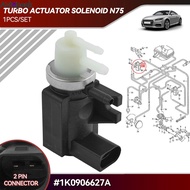 Turbo Solenoid N75 Boost สูญญากาศควบคุมวาล์วความดันสำหรับ VW T5 Transporter 1.9 2.0 & 2.5 TDI Audi A