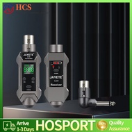 【HCS】UHF ไมโครโฟนไร้สายตัวรับสัญญาณ XLR ตัวรับสัญญาณ HD Display XLR MIC Adapter สำหรับไมโครโฟนไดนามิ