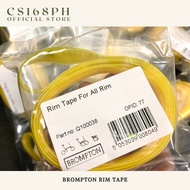CS168ph Brompton Bicycle Rim Tape (Yellow)