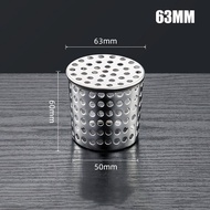 Roof Drain Stainless 63mm 75mm Saringan Talang Air Saringan Got Lantai Atap Dop Saringan Pipa PVC Tu