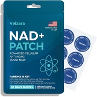 NAD+ Patches Comfortable All-Day Wear Vegan, Water-Resistant 30 Patches 7I6F