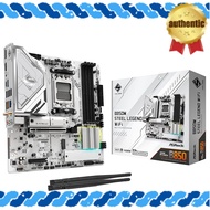 ASRock Motherboard B850M Steel Legend WiFi Compatible with AMD Ryzen 9000 / 8000 / 7000 Series CPUs 