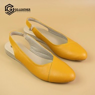 GO.LEATHER - Women's shoes - Women's flat lace-up shoes