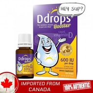 Ddrops - 維他命D3滴劑 600UI 2.8ml (100滴)