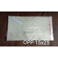 OPP plastic 15x25 cm opp plastic bag transparent plastic bag