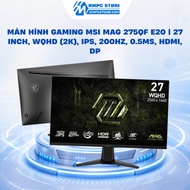 MSI MAG 275QF E20 Gaming Monitor | 27 inch, WQHD , IPS, 200Hz, 0.5ms, HDMI, DP -
