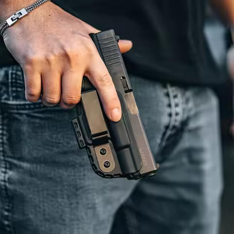 9MM Iwb Holster Glock 19 Glock 17 Glock 22 Glock 26 Iwb Holster G22 G19 G17 G26 Ambidextrous Conceal