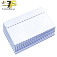 White envelope 12 x 18cm DL 80gsm (100 pieces/Pack)
