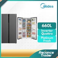 Midea 660L Inverter Quattro Side By Side Refrigerator MDRS710FIE56 / Pensonic 560L Side by Side Refr