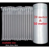 Inflatable Air Bubble Wrap Air Packaging Protective Bubble Tube 20M / 50M