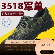 🦄SG🐏Liberation Shoes Men's Farmland Camouflage Shoes Canvas Breathable Deodorant Durable Construction Site Rubber Shoes