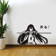 Akame ga KILL Wall Decal Sticker Kitashirakawa Vinyl Glass Decor Home Decorative Decoration Anime Ca