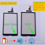 ☎¤For LG L Bello D331 D335 Touch L Prime D337 TV Touch Screen Touch Panel Sensor Digitizer Front Gla