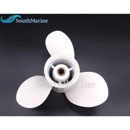 Boat Engine Aluminum Alloy Propeller 9 1/4x10-J for Yamaha 9.9HP 15HP Outboard Motors Parts 9 1/4 x 