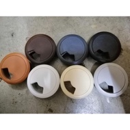 60mm Table Cap / Cable cap Tidy Outlet Port surface Wire Hole