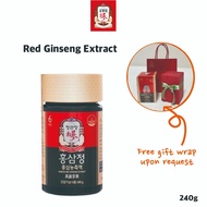 Cheong Kwan Jang Red Ginseng Extract 240g Korean 6 years Red ginseng extract 100% No additives