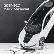 -Sgt- 1:22 Scale BMW i8 Alloy Car Model Light & Sound Effect Diecast Car Toys for Boys Birthday Gift