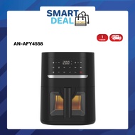 [2023 New Air Fryer] Aconatic หม้อทอดไฟฟ้า หม้อทอดไร้น้ำมัน รุ่น AN-AFY4558 ความจุ 4.5L 1400W (รับประกันสินค้า 1 ปี)