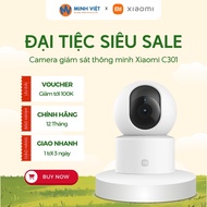 Xiaomi C301 Smart Surveillance Camera - 360 Degree Rotation Resolution - - Minh Viet