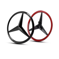 Rear trunk logo for Mercedes Benz Y star emblem Back badge with pins C200 C300 E200 E300 GLC260 GLC3