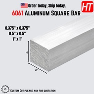 [Custom Length] 6061 Aluminium Square bar