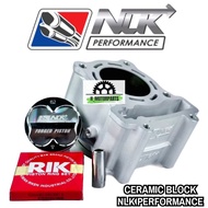 NLK PERFORMANCE RACING CERAMIC BLOCK LC135 Y15 57MM 60MM 62MM 63MM 65MM 66MM 68MM 70MM 72MM 73MM FOR