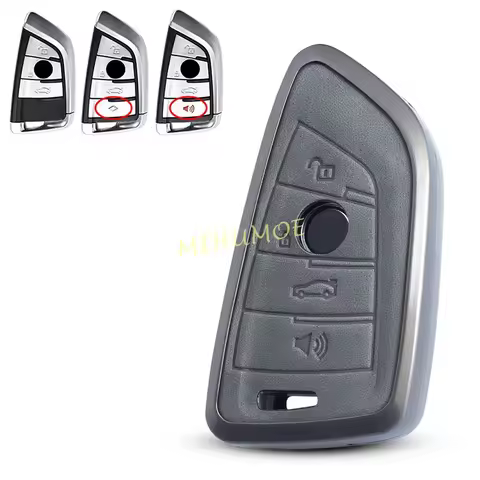 For BMW Car Zinc Alloy Key Fob Case Cover X1 X3 X5 X6 X7 1 3 5 6 7 Series G20 G30 G11 F15 F16 G01 G0