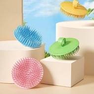Silicone Scalp Massager Shampoo Brush, Manual Head Scrubber For Hair Wash, Exfoliating Scalp D4i1