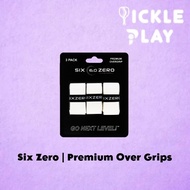 Six Zero Premium Over Grips / Pickleball Paddle Hand Grips / From / 3 Pcs in 1 Pack