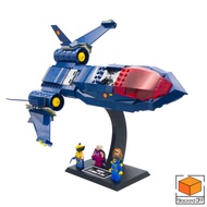 Display Stand for Lego Marvel X-Men X-Jet (76281)