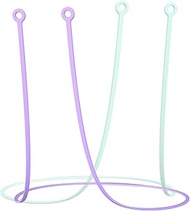 2 Pcs Earplugs Cord, Silicone Anti-Lost Earplug Lanyard, Compatible with Loop Quiet/Engage/Experienc