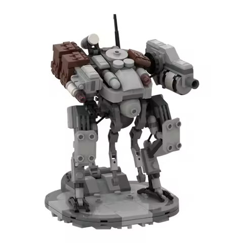 Gobricks MOC M2A4B Strider V2 Robot Bricks Anti-Tank Robot Creative Robot Building Blocks Model Asse