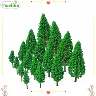 MOLIHA 20PCS Miniature Pine Tree Wargame Accessories Fairy Garden Building Layout Scene Model