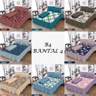 Illusions - RUMBAI King B4 Bed Sheet (180x200) (4 Pillows) choice