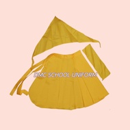 YELLOW PATADYONG FOR KIDS WITH BANDANA AND SASH