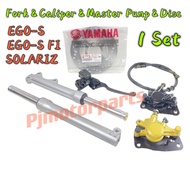 EGOS/EGO S Fi/Solariz/EGO S (Front Fork Set/Master Brake Pump/Caliper Brake pump/Disc Brake Plate/Br