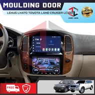 Android Player LEXUS LX470 04-07 TOYOTA LAND CRUISER LC100 with aircond button 8 core 360 camera car