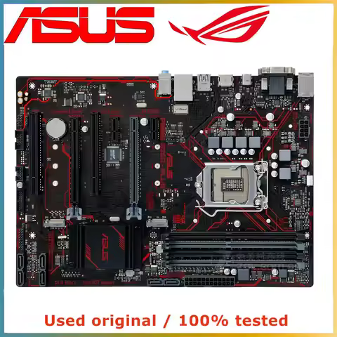 For ASUS PRIME B250-PLUS B250 B250M DDR4 LGA 1151 i7/i5/i3 USB3.0 SATA3 Motherboard