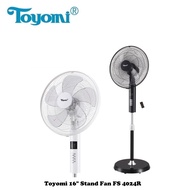 Toyomi 16" Stand Fan FS 4024R - White / Black