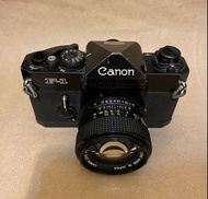 Canon F-1 及鏡頭 FD 50mm 1:1.4