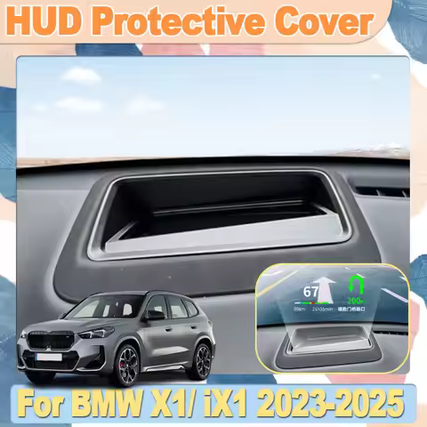 For BMW X1 U11 Accessories iX1 U12 2023 2024 2025 Auto HUD Head Display Protective Covers Non Reflec