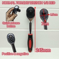 1/2'' (4hun) Standard RATCHET WRENCH SQUARE SOCKET DRIVER INSTALL BRACKET OUTDOOR AIRCOND Quick Rele