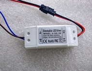 5pcs Dimmable 5-15x1W LED Driver led power supply with 110V/220V 300mA 9W 10W 11W 12W 13W 14W 15W 2 years warranty