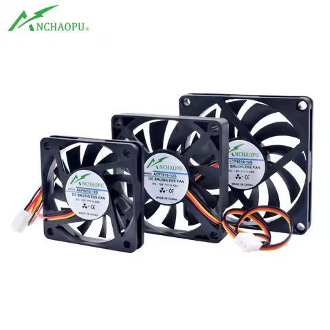 60x60x10mm 70x70x10mm 80x80x10mm 60mm 70mm 80mm Fan 3pin Speed Monitoring Ultra-Thin Cooling Fan Sui
