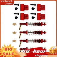 Brackets and Shock Absorbers Upgrade Kit for  1/16 C44 C34 FJ45 RC Car Accessories