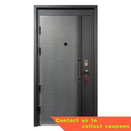 Baston Anti-Theft Door Household Class a Heightened Door Head Home Door Smart Fingerprint Lock Entry Door Custom Door 05
