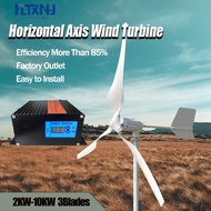 10kw 8kw Horizontal Wind Turbine Generator 96V 48V 24V Free Energy Magnetic Dynamo Strong Power 220v