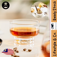 Timemore Affogato Glass 110ml – Borosilicate Glass, Heat Resistant, Elegant Espresso Ice Cream Cup